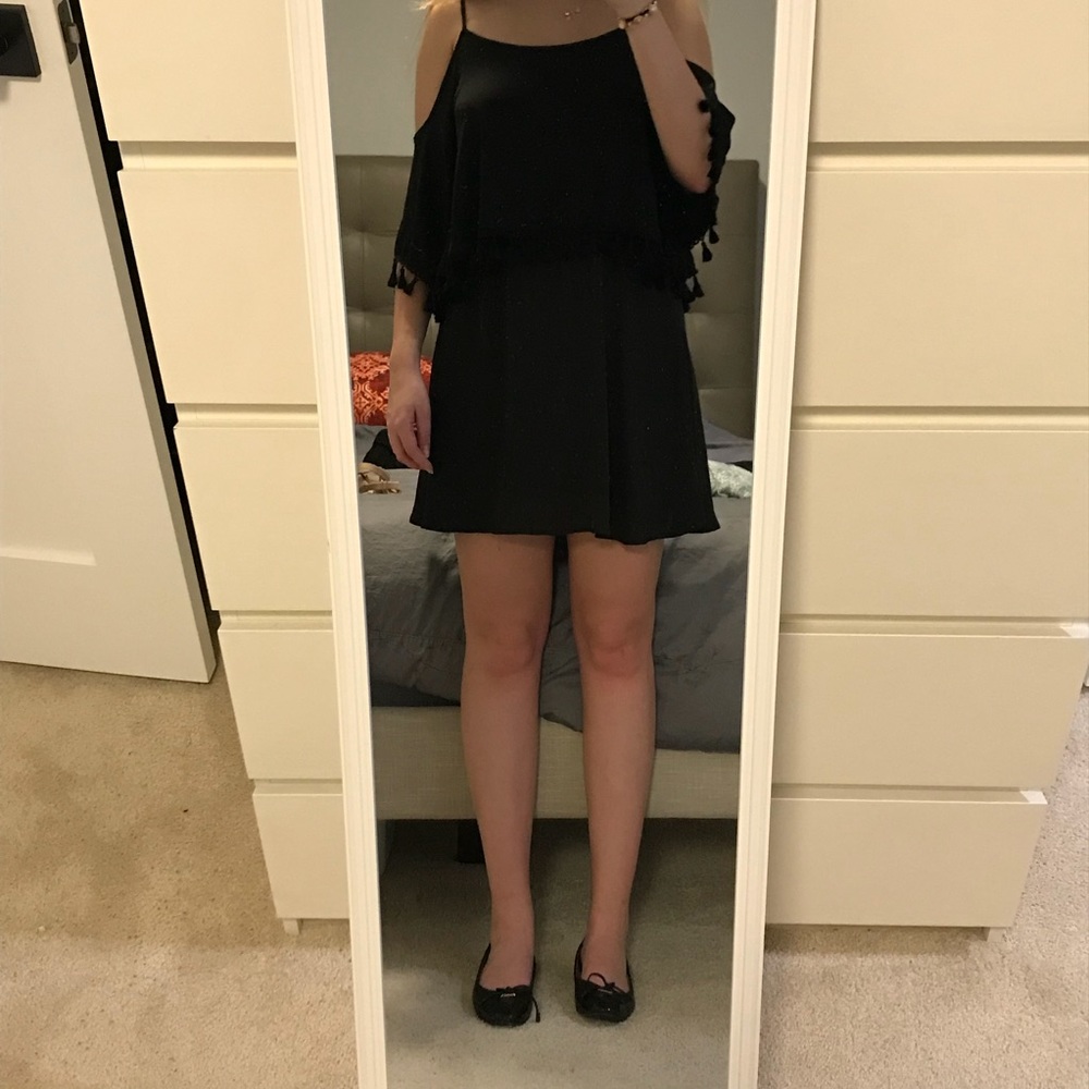 H&M | Black mini dress